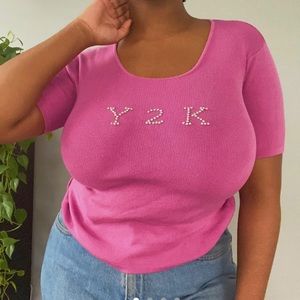 💗PINK Y2K TOP💗-